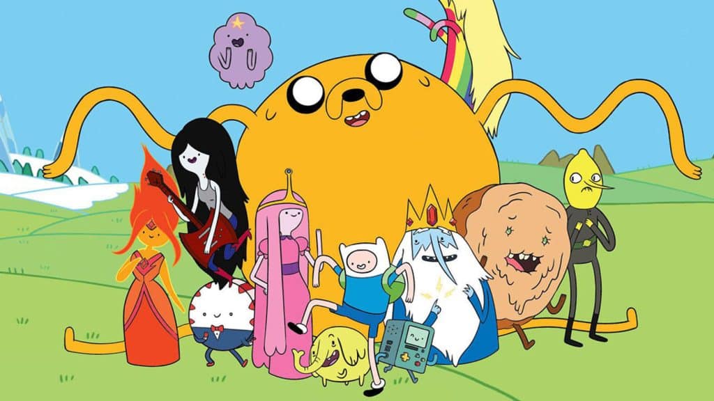 Adventure Time cartoon