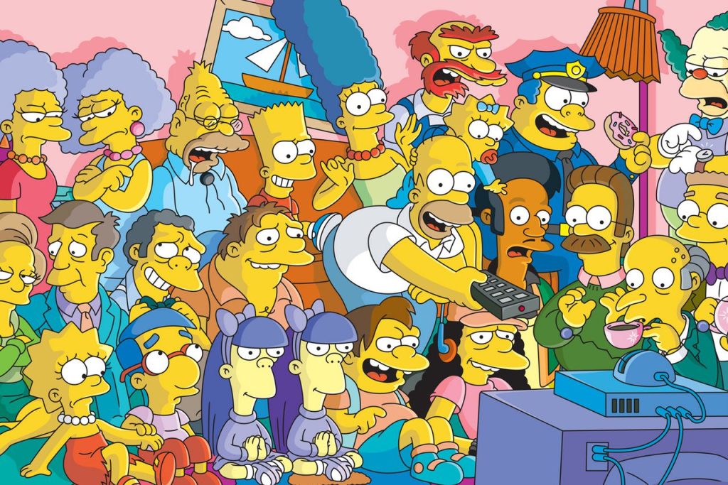 The Simpsons cartoon