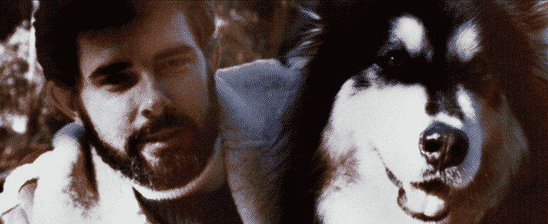 Which famous movie character’s name was inspired by filmmaker George Lucas’s dog? Which famous movie character's name was inspired by filmmaker George Lucas's dog