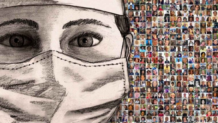 Water damage service in an Austin, Tx medical office after water heater failure and wearing scrub caps to reduce sickness