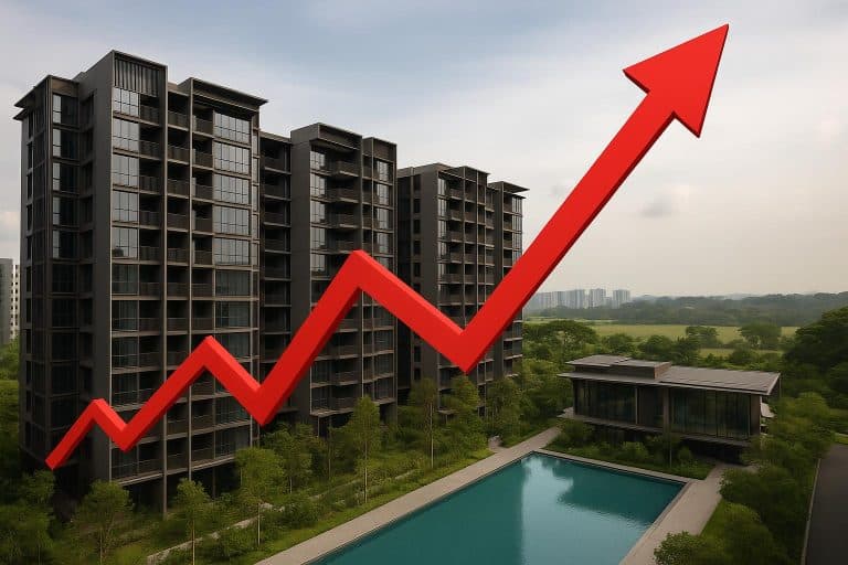 Botany at Dairy Farm condominium exterior highlighting strong Tengah Garden Avenue property prices